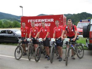 1. Internationale Deutsche Feuerwehrmeisterschaft im Mountainbiken