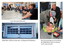 Freiwillige Feuerwehr Todtnau, Abteilung Muggenbrunn, lädt zur Vorstellung eines Defibrillators (AED) ein